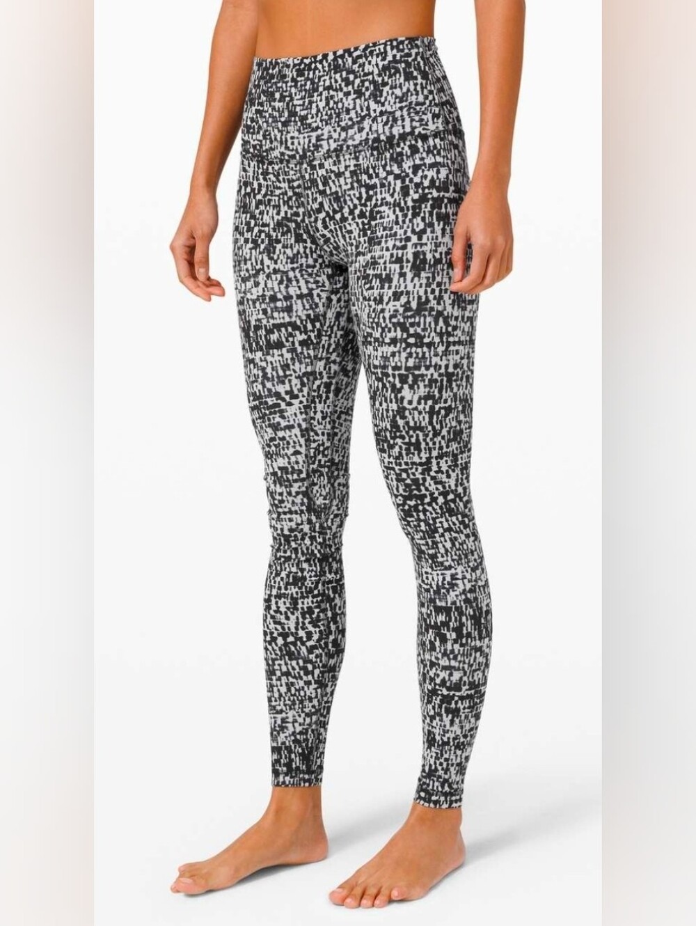Lululemon Align High-Rise Pant 25" Abstract Leggings Size 2